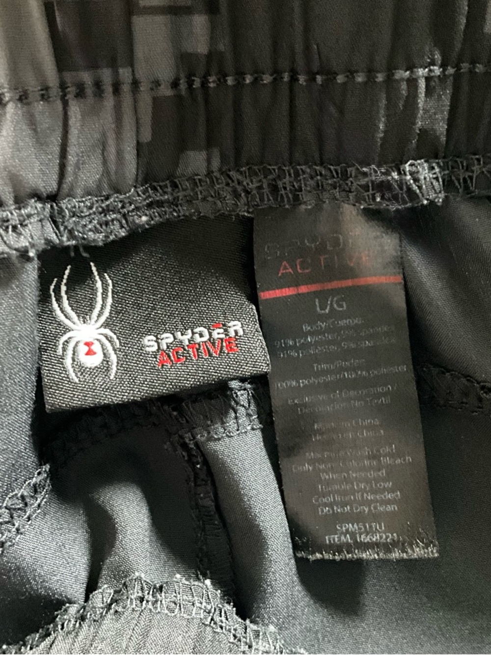 Spyder Active Men’s Athletic Shorts Size Large - Picture 3 of 12